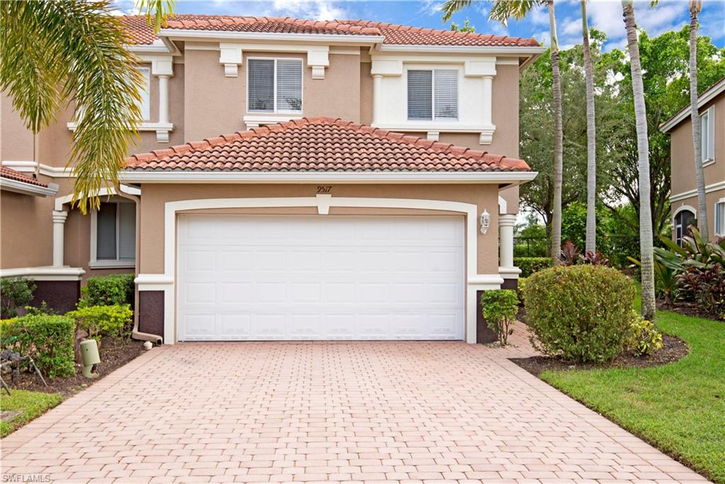 Do not miss out on this beautiful 4-bedroom, 2.5-bathroom, single family home in Timberwalk at Three Oaks. Timberwalk is a beautiful gated community equipped with community pool, wellness center, BBQ, playground, and business center. The residence has a freshly remodeled kitchen, complete with tile backsplash, all new stainless appliances, and breakfast bar that blends nicely with the Great Room and screened lanai.  A convenient half bath is located adjacent to the kitchen. The master bedroom is upstairs, complete with his/her sinks, large whirlpool tub, and standing shower.  The original den area at the top of the stairs has been thoughtfully enclosed with a full closet to become a full fourth bedroom. Timberwalk is strategically located with nearby shopping centers, great dining, FGCU, beaches, access to I-75, and the Ft. Myers airport!