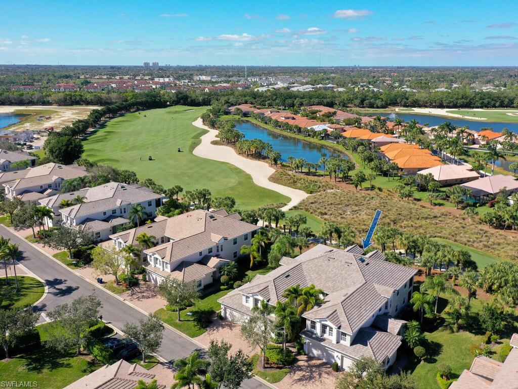 PRICED TO SELL!!  Welcome to your slice of paradise in San Marino at Miromar Lakes Beach & Golf Club!  This tranquil GOLF VIEW 1st floor condo offers 2 split bedrooms with flex room that can be converted to a bedroom, office, man cave, bar or more & 2 baths.

Step inside and enjoy an open-concept layout designed for both functionality and comfort. The spacious kitchen features a large pantry, generous eat-in area and a breakfast bar—perfect for casual meals or gathering with friends and family. Additional dining space can be utilized in the great room area, as well as the screened lanai. The expansive den/sitting area can provide flexibility based on your needs and lifestyle!

From the living area, take in the serene golf course backdrop, or sip your morning coffee on the screened lanai while soaking up the peaceful setting. An oversized closet near the entry offers endless possibilities—it can serve as a compact office, a kids’ sleeping nook, or used for storage. The attached 2-car garage adds everyday convenience.

San Marino residents enjoy their own clubhouse with a catering kitchen, fitness area, pool, spa, and a second clubhouse for intimate gatherings. As part of Miromar Lakes Beach & Golf Club, you’ll have access to an extraordinary lifestyle: 700 acres of freshwater lakes with boating, water sports, sandy beaches with cabanas, dining venues, inside/outside bars, a full-service spa and fitness center, tennis, pickleball, bocce, putting green, library, marina, and more. If you are a golfer, the renowned 18 hole golf course designed by Arthur Hills Signature Course, offers a driving range and clubhouse with private memberships.

This condo is more than a home—it’s a private sanctuary in one of Southwest Florida’s most sought-after communities. We invite you to come fall in love with and live the Miromar Lakes lifestyle!