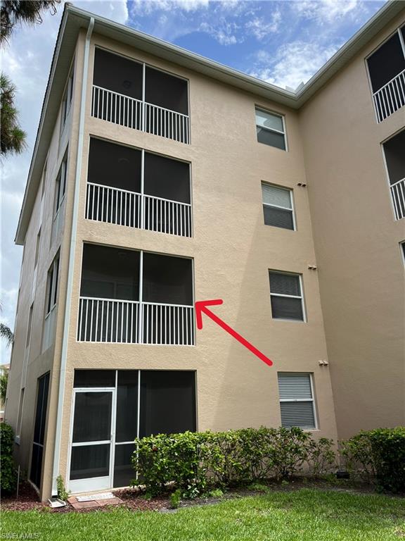2nd Floor, Unfurnished- freshly painted and a beautiful view of the lake in this rare 2 Bedroom/2 Bath plus den condo. It has a screened lanai and an exterior storage closet in the desirable gated community of Osprey Cove just off Estero Parkway. This corner unit is located on the second floor.  Easy access via the elevator. There are white raised cabinets in the kitchen, white appliances and neutral carpet in the living room and bedroom areas. A lovely community pool and several amenities. This unit in Estero, Florida is located minutes from FGCU, Gulf Coast Town Center, Coconut Point and I75. Landlord requires a background check. No Smoking and No Pets. The monthly rent of $1700 with water, sewer, trash, exterior pest control and basic cable all INCLUDED in rent! Close to FGCU and Coconut Point.