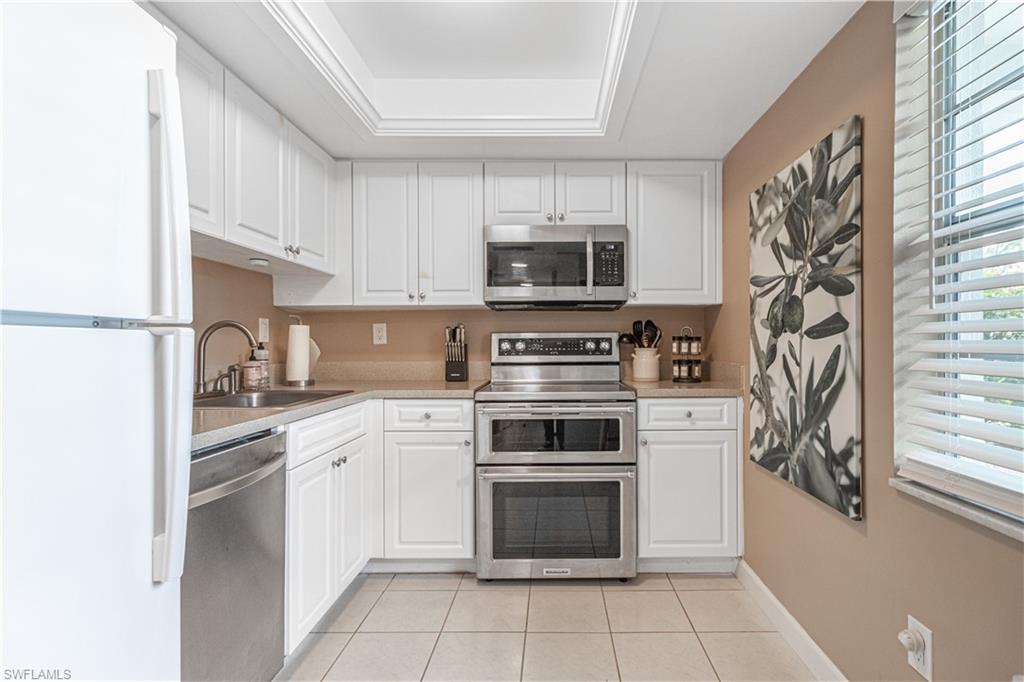 Welcome to Seven Lakes Golf and Tennis Community where two owners have unlimited access to golf and all other amenities offered here!!  This is a convenient first floor unit, steps away for the laundry room and the patio that has gills and a nice picnic area for you to enjoy.  The condo is fully furnished and has many updates.  New luxury vinyl flooring in the main living and dining area.  Tile in the kitchen, bathroom and bedroom.  The unit has a been freshly painted with new baseboards too.  The Kitchen has updated cabinetry for plenty of storage along with stainless steel appliances.  The dressing area and full bathroom have newer vanities and a walk-in tiled showed with a seamless glass door. 

Seven Lakes is an active 55+ community where one owner has to be 55 years of age or older. Condo fee covers cable, internet, water, sewer, trash removal, lawn maintenance, owner pays electric. Fantastic Neighbors & an Amazingly Fun Community. Golf with NO GREEN FEES, NO TRAIL FEES. Location is second to None close to Airport, Restaurants and Shopping, Plenty of Local Entertainment Options All around the Block! Tons of amenities in the community, golf - Executive 18 Hole Course, 6 Tennis Courts, pickle ball, shuffleboard, bocce ball, an Auditorium for dinners and dancing to name a few. WONDERFUL COMMUNITY! 24/7 GUARD GATE, 'TEE ROOM' ON-SITE RESTAURANT AND BAR,  MONTHLY EVENT CALENDAR, REC DEPARTMENT, MORE!