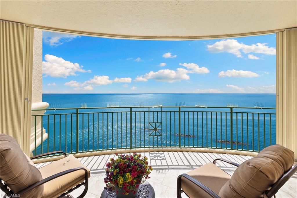 BREATHTAKING GULF VIEWS AND SPECTACULAR SUNSETS FROM CAPE MARCO. This beautifully appointed 3-bedroom, 3-bath residence in Cozumel at Cape Marco offers expansive Gulf views and desirable southwest exposure for year-round sunsets. With over 2,900 square feet under air (3,765 total), the spacious floor plan includes a private balcony off the primary suite and well-proportioned living areas designed for both everyday living and entertaining.
An expanded morning room with floor-to-ceiling glass fills the home with natural light and captures the surrounding coastal scenery. The layout provides a seamless flow between the living, dining and kitchen areas.  
Located within the gated Cape Marco community at the southern tip of Marco Island, residents enjoy direct and private beach access along with resort-style amenities including a pool, spa, fitness center, tennis courts and pickleball coming soon.
The building has completed and passed all required inspections with no current assessments. The association has installed protective shutters along the first-floor and garage perimeter to help prevent water intrusion and has reinforced the seawall with added boulders. This level of preparation offers meaningful peace of mind – and sets Cape Marco apart from many other condominium communities in the area.
This is an excellent opportunity for a full-time residence or seasonal retreat within one of Marco Island’s premier waterfront communities.