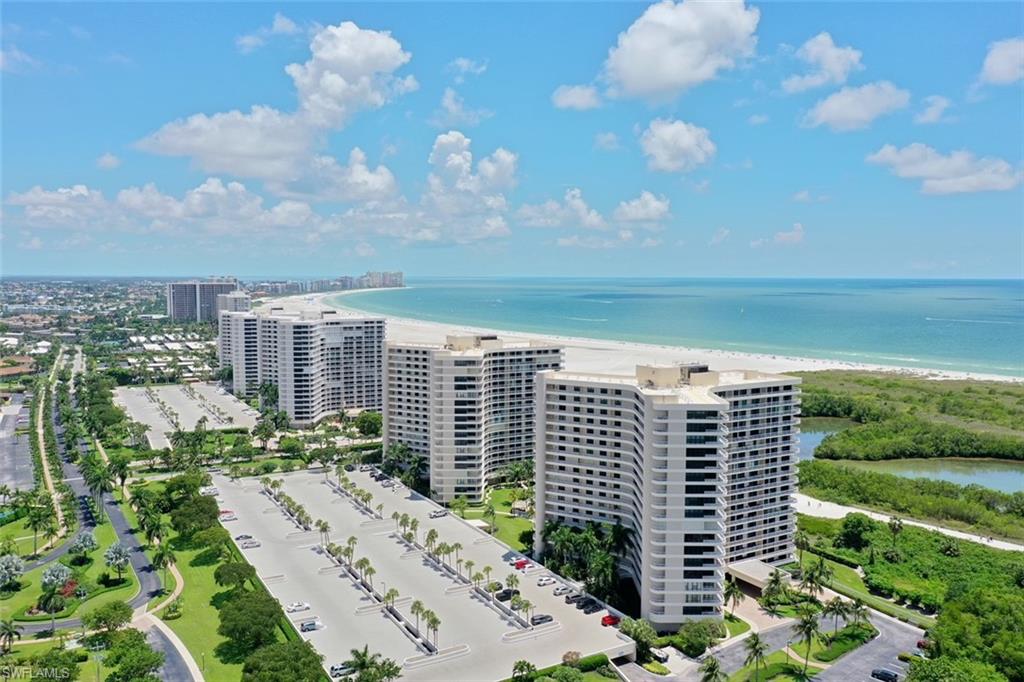 Outstanding sunsets over the Gulf of Mexico from your lanai!  This condo is light and bright, tile throughout, "soaker tub" in guest bath and the master has a large walk in shower.  Kitchen includes Quartz counters and breakfast bar.  Impact resistant hurricane windows and sliders. South Seas is a wonderful gated community and offers many amenities including a resort style large heated pool, tennis, pickle-ball, bocce, shuffle board and beach access. Great investment as this is one of the few properties on Marco that allows weekly rentals.