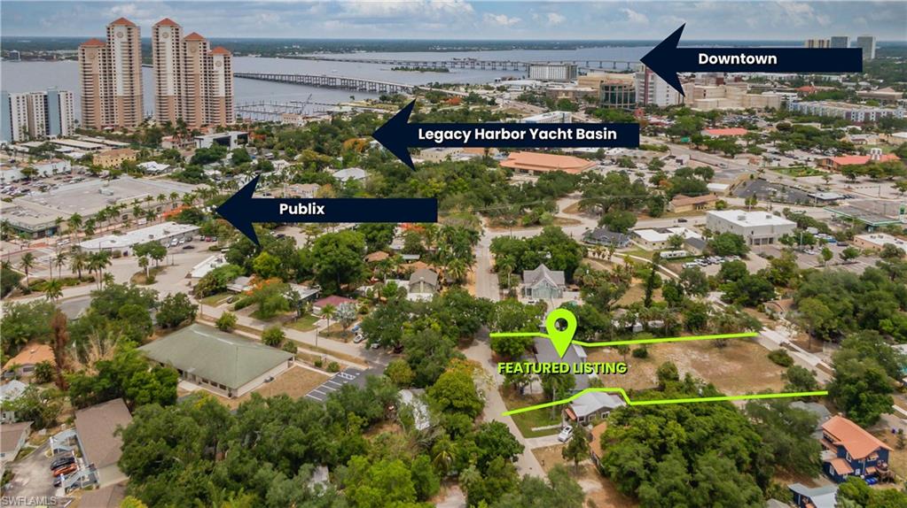 Incredible investment and redevelopment opportunity in the heart of Fort Myers! This rare package includes 4 separately parceled NC-Neighborhood Commercial-zoned properties, featuring a vintage duplex and 3 vacant lots offering endless possibilities for future development, expansion, or income potential.

The duplex at 2243/2245 Altamont Ave, built in 1954, sits on approximately 0.26 acres and features a newer roof (2022-2023), attached garages, an oversized concrete driveway, and mature trees creating exceptional curb appeal. Included in the sale are 3 additional vacant lots on Clifford St totaling approximately .43 acres of prime Neighborhood Commercial zoned land.

Positioned in an unbeatable location just steps from Lee Memorial Hospital and minutes to Downtown Fort Myers, Edison Mall, Legacy Harbor Marina, Publix, restaurants, shopping, and the Caloosahatchee River. The NC zoning allows a wide variety of uses, including residential, professional office, retail, mixed-use, and neighborhood-serving commercial. Property may also qualify for additional density and development incentives under Florida’s Live Local Act.

All 4 parcels are being sold together as-is. No HOA. Rare opportunity to secure a large assemblage in one of Fort Myers’ most rapidly evolving corridors.