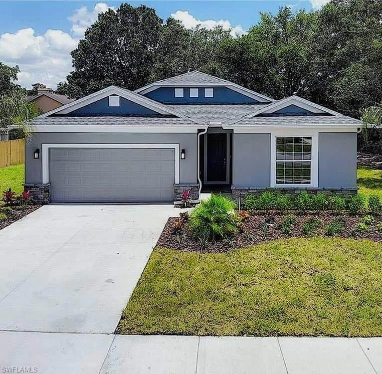 New construction Foxtail model to be built featuring 4 bedrooms, 3 full baths, dining room, kitchen with breakfast nook, and a 2-car garage. The home offers an open floor plan and a spacious covered lanai spanning the full length of the back of the home, perfect for outdoor living and entertaining.Interior features include stainless steel appliances, cabinet hardware, and cabinet crown molding. Tile flooring runs throughout the main living areas, with carpet in the bedrooms. The primary suite features a large walk-in closet, and dual vanities. Additional features include a separate laundry room, hurricane impact windows, irrigation system, and garage door opener. Home includes the Builder’s 2-10 warranty for added peace of mind. Conveniently located near shopping, restaurants, parks, and entertainment, including Cocoplum Village Shops, Warm Mineral Springs, CoolToday Park (Atlanta Braves spring training), and numerous nature trails and parks. Venice Beach and Manasota Key beaches are approximately 30 minutes away.