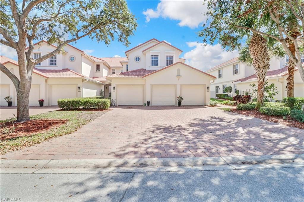 Welcome to this rarely available 2nd floor Condo Home featuring a beautiful LAKE VIEW IN CROWN COLONY GOLF & COUNTRY CLUB-Featured the LPGA World's Best Women Golfers in 2022. This unit features 3 large Bedrooms and 2 Bathrooms. This oversized home is 1,816 sqft under air. Beautiful, Spacious, and CLEAN. This home has been well maintained and is perfect for Seasonal or Year-Round living. Freshly painted and sold as furnished/turnkey! This bright second-floor unit has much taller vaulted ceilings than the first-floor units. Low HOA fees at $1838 per quarter which includes a much sought after community that offers Golf Course and Club House with membership options, Community Pool/covered area, Workout Facility, Har-Tru Tennis Courts, Xfinity Internet/WiFi Access/Cable, and much more! Lush Tropical Landscaping throughout the community allows lots of wildlife and diverse species of Birds. A/C (2015). 10-15 minutes to Sanibel and Fort Myers Beaches, Shopping, Marinas, and more. All concrete Block construction. Come make this your home today!