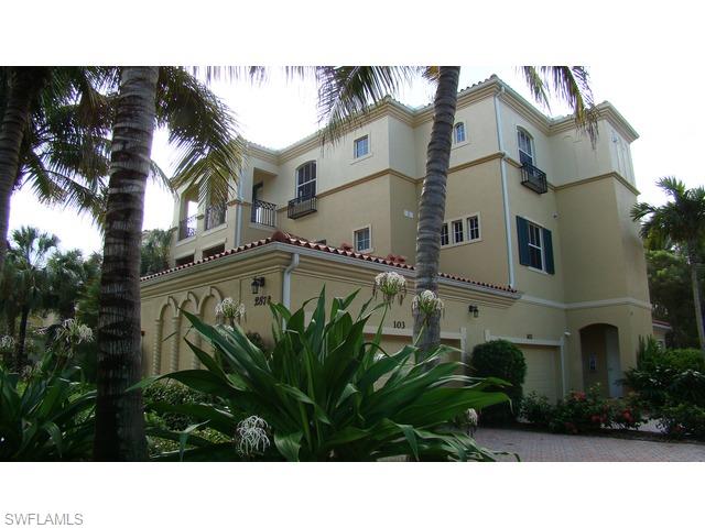 HUGE $ 20.000 PRICE REDUCTION!!! - ONLY PENTHOUSE CONDO WITH BEST WATERFALL VIEW IN CASTILLO WORTH $$$!!! - STUNNING OPPORTUNITY!!!... This up-scale property is located in Castillo at Tiburon, one of the most prestigious communities of Naples, FL. Fully turn-key, elegant with an European Flair furnished penthouse. The upgrades are "the best of all". Marble floors in living area's and lanai, Cherry hard wood floors in the bedrooms with matching plantation shutters. The home has crown moldings, coffered ceilings, decorative custom made draperies. The kitchen includes enhanced rich cherry wood cabinets, granite counter tops upgraded appliances and a gas range, and much more! This property is as good as new. The stately cherry wood private elevator has his own private lock code. The home has several balconies and a huge lanai for entertainment, from the front balconies you can enjoy the beautiful fountains and waterfall display and tropical gardens. "Tiburon" has for you several club memberships available...