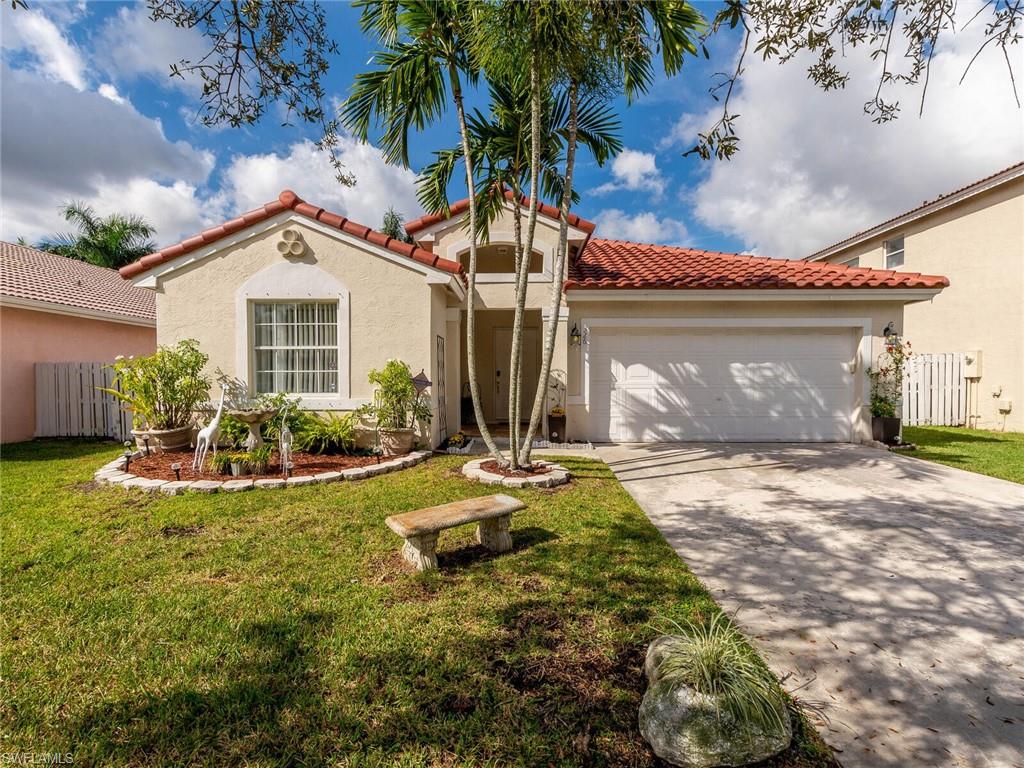 CLICK - ON 3D TOUR! NOW! MUST SEE! Home maintained in impeccable condition it's been completely renovated. New roof in 2022, and new air conditioning in 2021. Luxurious resort-style community. HOA $157 monthly pool, a gym facing the pool, a basketball court, a playground, walking trails, and a lake throughout. The house has been remodeled and it has a marble tile. The kitchen counter top and island are both made of granite stone. The kitchen has been completely renovated. The master bathroom has double sinks, a shower, and a spa tub. There are numerous windows and sliding doors that provide plenty of natural light as well as a large yard fenced yard with privacy.  There is enough room to add a pool, a play area, and even a shed! Excellent schools district. 1,552 sf and garage 420 sf Please call to view, short notice is okay