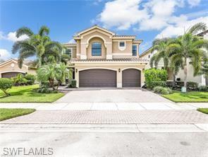This beautiful 6 bedroom, 5 full bathroom home has tons of upgrades throughout the house and is the largest model home that the Marina Bay community has to offer! As soon as you enter you will notice the upgraded tile flooring throughout the first floor of the home. Huge kitchen with upgraded appliances and eat in breakfast bar. Upstairs, features wood flooring on the stairs and loft/den along with a built in wine cooler/wet bar added, perfect for entertaining. 

The Marina Bay community is a highly prestigious and sought after community with tons of amenities including basketball, hot tub/spa, gym, pickle ball and tennis courts. Th community is conveniently located near restaurants, shopping and grocery stores. Only a few minute drive from I-75 and 10 minutes from RSW airport. This listing won't last long, so come and book your showing today before its SOLD!