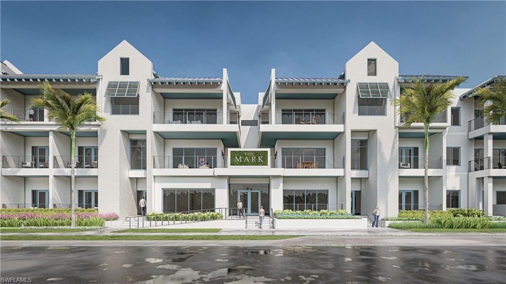 Introducing The Mark on 8th, one of the finest downtown luxury condominium developments Naples has to offer. Settled in the heart of Olde Naples, The Mark is steps to 5th Avenue's exceptional boutiques, cafes, restaurants and beautiful sandy beaches of the Gulf of Mexico. Residence 102 is a two-story townhome that spans 2,954sf and features 3 bedrooms and 3.5 baths, a media room, and multiple private outdoor spaces. The home features an expansive open floor plan with a generously sized living room/dining room and 9ft glass doors that open onto the outdoor space. The custom kitchen overlooks the living and dining areas and is outfitted with the finest appliances and finishes. The grand primary suite boasts a private balcony, dual walk-in closets, as well as a serene spa like bath. Residence 102 also offers a private storage unit, a private elevator, and entrances on both levels. The Mark on 8th offers exceptional amenities including an on-site golf simulator, a second-floor pool and spa, fitness center, sauna, and attached parking. Additionally, there is outdoor space for grilling and relaxing by the poolside fire pit.