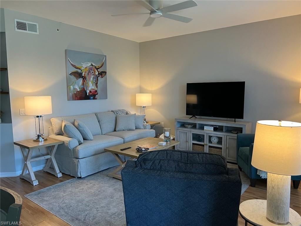 This lovely first floor condo has been completely remodeled and newly furnished. Steps away from the pool, membership is available to transfer for golf and use of the Club house that has a grille room, fine dining, pools and exercise room. We have Pickleball, Bocce ball, Tennis, and outdoor patio dining.