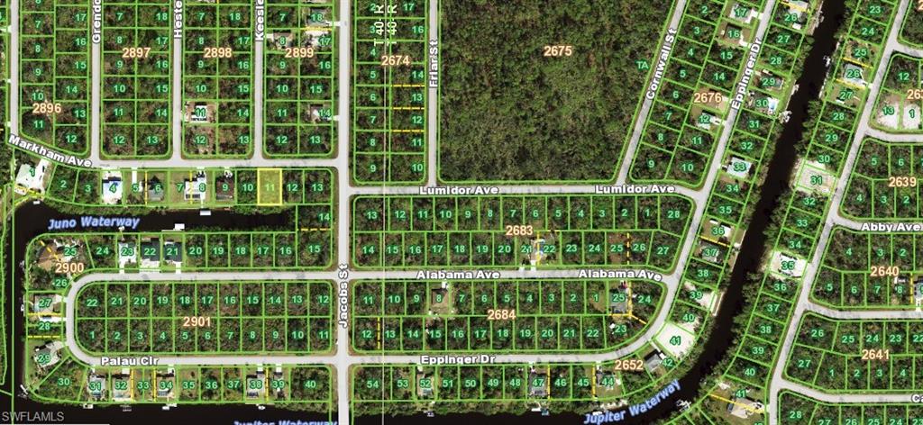 This canal lot offers a fantastic opportunity to build your dream home or invest in a growing community. Port Charlotte is known for its beautiful scenery, friendly community, and proximity to the best that southwest Florida has to offer. Do not miss out on this chance to secure a prime piece of real estate!