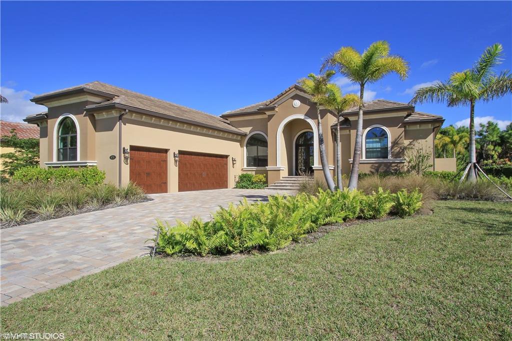 This model perfect 3 bedrooms + den, 3 bath, 3 car garage estate home boasts 3130 square feet of living area.  The sprawling single story is on an oversized desirable lot with a private preserve setting.  This luxury home offers an open, spacious, and functional great room floor plan that is designed perfectly for entertaining and family enjoyment. The large gourmet kitchen with granite counter tops, custom cabinetry, walk-in pantry, gas stove and top of the line appliances is any chef’s delight! The expansive outdoor living space features an outdoor kitchen, pool and spa overlooking a beautiful wooded area. The luxurious master bedroom and bath provide a tranquil end to any day.   We invite you to be mesmerized by the exquisite upgrades in this home and notice the quality of materials and expert craftsmanship that complete this magnificent home! Shadow Wood Preserve is a beautifully designed community nestled on 440 acres featuring golf, dining, tennis, kayaking, canoeing, walking trails and a private beach club.  Don’t miss this incredible opportunity