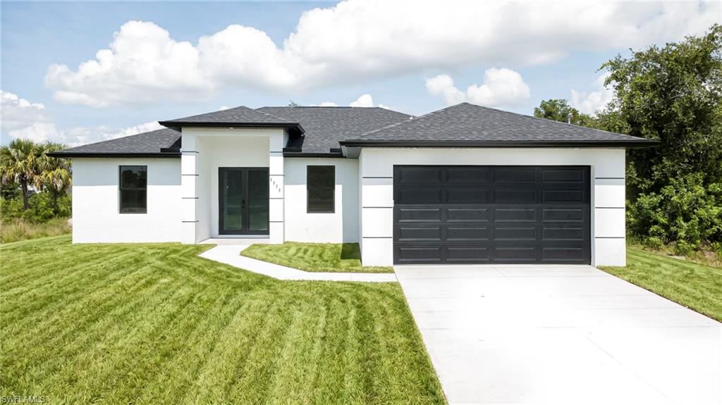 Brand-New Construction Rental! Be the first to live in this beautiful 3-bedroom, 2-bath home with a 2-car garage and a versatile den—perfect for a home office, playroom, or extra living space. This modern home features tile flooring throughout, elegant Corian countertops, and a spacious kitchen equipped with stainless steel appliances, including a washer and dryer. Enjoy relaxing outdoors on the covered lanai overlooking the backyard. Conveniently located near shopping, schools, and major roadways, this move-in-ready home offers comfort, style, and convenience in one package. Schedule your showing today!