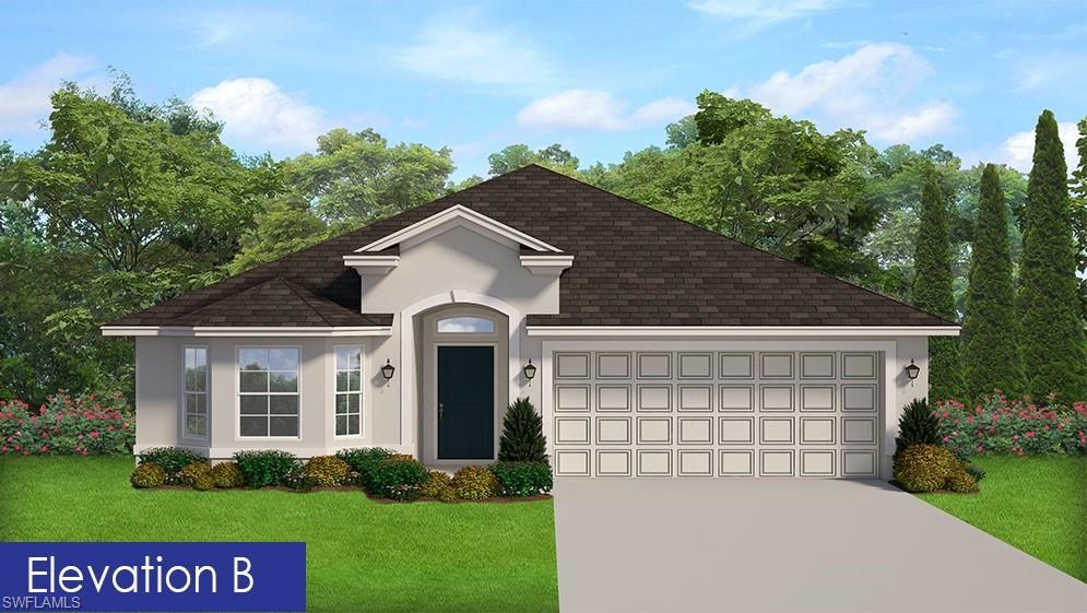 NEW CONSTRUCTION - 3 Bedrooms - 2 Baths - 2 Car Garage.  Pair of Exterior French Glass Doors; Stainless Steel Appliances; Tile All Except Bedrooms; Oversized Lot.