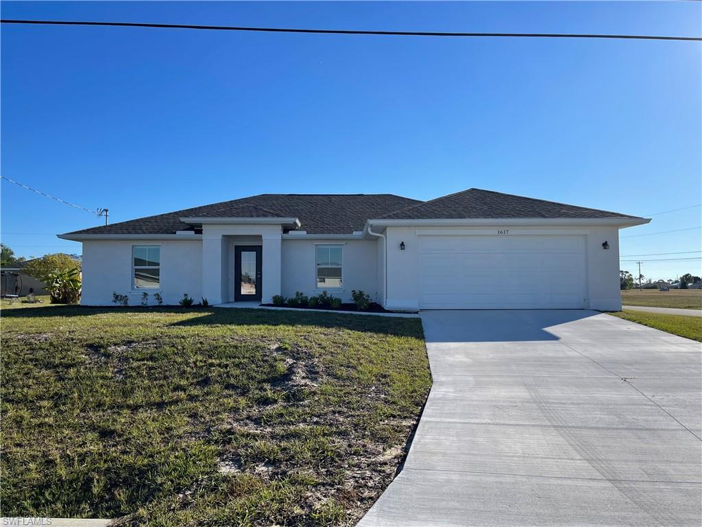 Room for everything! Kanopy Homes largest floor plan; the Cypress model. This 4 bedroom 2 bath plus den, 1868 sqft. Vinyl plank throughout, NO CARPET, stainless steel appliances and granite counter tops Large corner lot.
