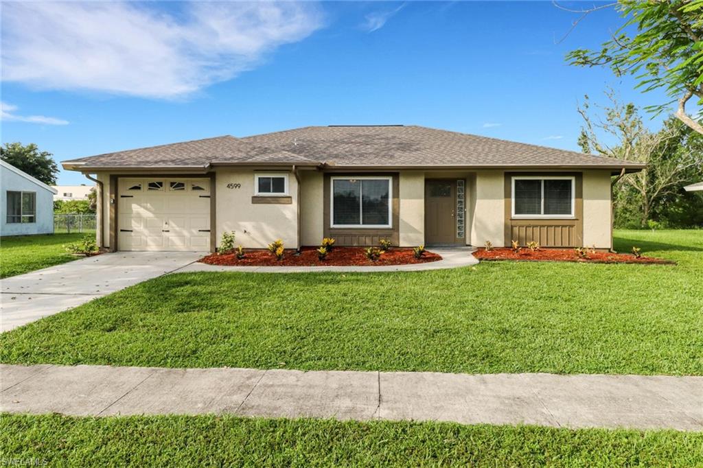 Welcome to 4599 Mongite Road, a beautifully maintained 3-bedroom, 2-bathroom home, with a 2022 Roof, located in the heart of North Port. This beautifully maintained residence exudes character and warmth from the moment you arrive.

Step inside to discover an inviting open floor plan adorned with laminate flooring throughout, creating a seamless flow between living spaces. Ceiling fans are installed in every room, ensuring year-round comfort. The elegant kitchen is equipped with stainless steel appliances and stylish finishes that will inspire your inner chef.

Double French doors lead from the main living area to a screened lanai, perfect for enjoying Florida’s outdoor lifestyle in privacy and comfort. The fenced patio offers a secure area for pets or children to play and adds extra peace of mind.  

The spacious primary suite features a walk-in shower, while the guest bathroom offers a tub—ideal for relaxing soaks. A one-car garage provides convenient parking and additional storage.

This home is ideally located near shopping centers, dining options, parks, and a variety of recreational amenities. With easy access to major roads, beaches, and nearby communities, this North Port gem is perfect for families, retirees, or anyone seeking the Florida lifestyle.