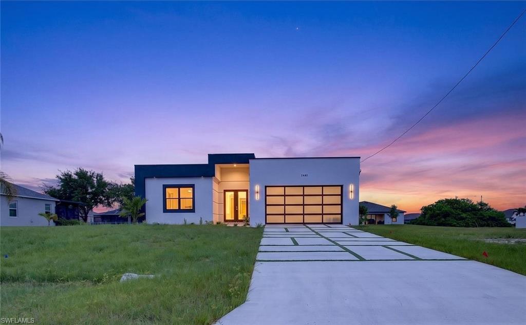 Brand-New Construction in Cape Coral! Beautiful 4-bedroom, 3-bathroom home featuring an open-concept design, tile flooring throughout, and a modern kitchen with stainless steel appliances, custom cabinetry, and washer & dryer included.
Enjoy a spacious backyard with room for a pool, a 2-car garage, and NO HOA fees. Conveniently located in a rapidly growing area of Cape Coral.
Motivated Seller – Great opportunity!