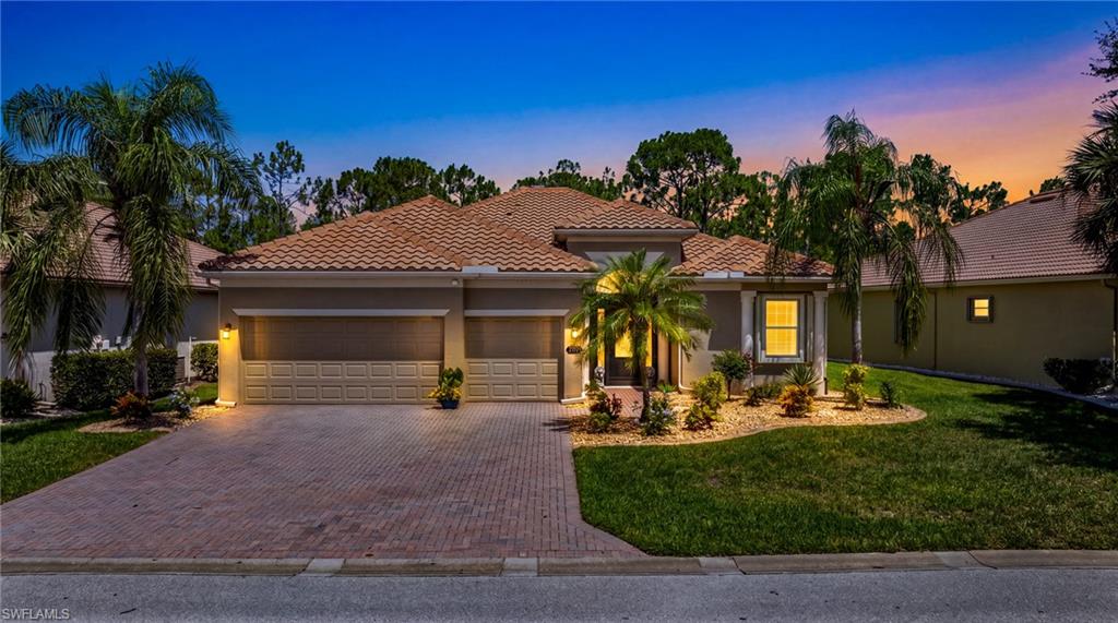 Your sunny Southwest Florida search ends here - with an expertly-updated pool home that has a newer roof is move-in ready! Perfectly-sized at 2234 square feet of living space, this amazing listing features a 3-car garage, a wraparound screened lanai, and screened porch. In addition to 4 spacious bedrooms, 3 full bathrooms, a family room, and a living room, you’ll find a formal dining area leading to the modern chef's kitchen. With nearly $250,000 in updates over the past five years, you'll benefit from the wonderful design choices and avoid the hassle of managing contractors yourself!  Two sets of sliders connect the interior of the home to the outdoor living space that includes a heater pool, water features, and multiple areas perfect for sunning or entertaining. Updates include interior paint & tile flooring throughout the home, exterior lighting, variable-speed pool pump, new landscaping, accordion hurricane shutters, and a new roof in 2021. Bathrooms received upgraded vanities, faucets, stall showers & shower doors.  The kitchen was completely transformed during the redesign and now has upgraded cabinetry & countertops, 2 wall ovens, elegant backsplash, a cooktop, and a 56" by 120" center island that is highlighted by a microwave, large sink, and plenty of seating.

You’ll meet friendly neighbors in Bella Terra, with year-round social activities organized by the professional management company.  Residents enjoy the resort-style pool, exercise facility, playground, tennis & pickleball courts, and sport courts that include bocce, volleyball, baseball/softball, and soccer. 

Bella Terra is a gate-secured community conveniently situated near popular upscale & casual attractions. You’ll be minutes from shopping, dining, and entertainment. Close proximity to the expressway means that trips to Naples and Sarasota are a breeze. Make your offer with confidence – an “As-Is” contract is not required. Furnishings are negotiable and available at a great price!  Although this home must be seen in person to be appreciated, we welcome you to view the 3D virtual tour and video before making your showing appointment!