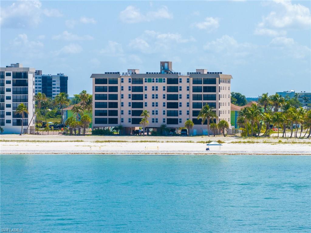 Welcome to Eden House, Unit 402 — a rare opportunity on the quiet and peaceful south end of Fort Myers Beach. This 2-bedroom, 2-bath Gulf-view condo is being offered in white-box condition, giving buyers the freedom to design and finish the space exactly the way they envision. Create a modern coastal retreat, a sleek contemporary layout, or a warm beach cottage feel — this unit is a blank canvas ready for your creativity.

Enjoy beautiful views of the Gulf of Mexico from your private, screened-in balcony. For storm protection, the condo features hurricane-rated impact windows and shutters on the lanai, providing peace of mind throughout the season. The unit also includes in-unit washer and dryer hookups, offering added convenience for full-time living or vacation stays.

This property offers excellent investment potential, as Eden House allows weekly rentals, making it ideal for generating strong short-term rental income.

Located on the desirable south end of the island, you’re just moments from local favorites like Flippers on the Bay, Lovers Key State Park, and Santini Marina Plaza with its shops and restaurants. Head north to Times Square for additional dining and entertainment, or south to Bonita Beach for more coastal experiences.

This is your chance to create a custom beachfront getaway in one of the most serene and sought-after areas of Fort Myers Beach.