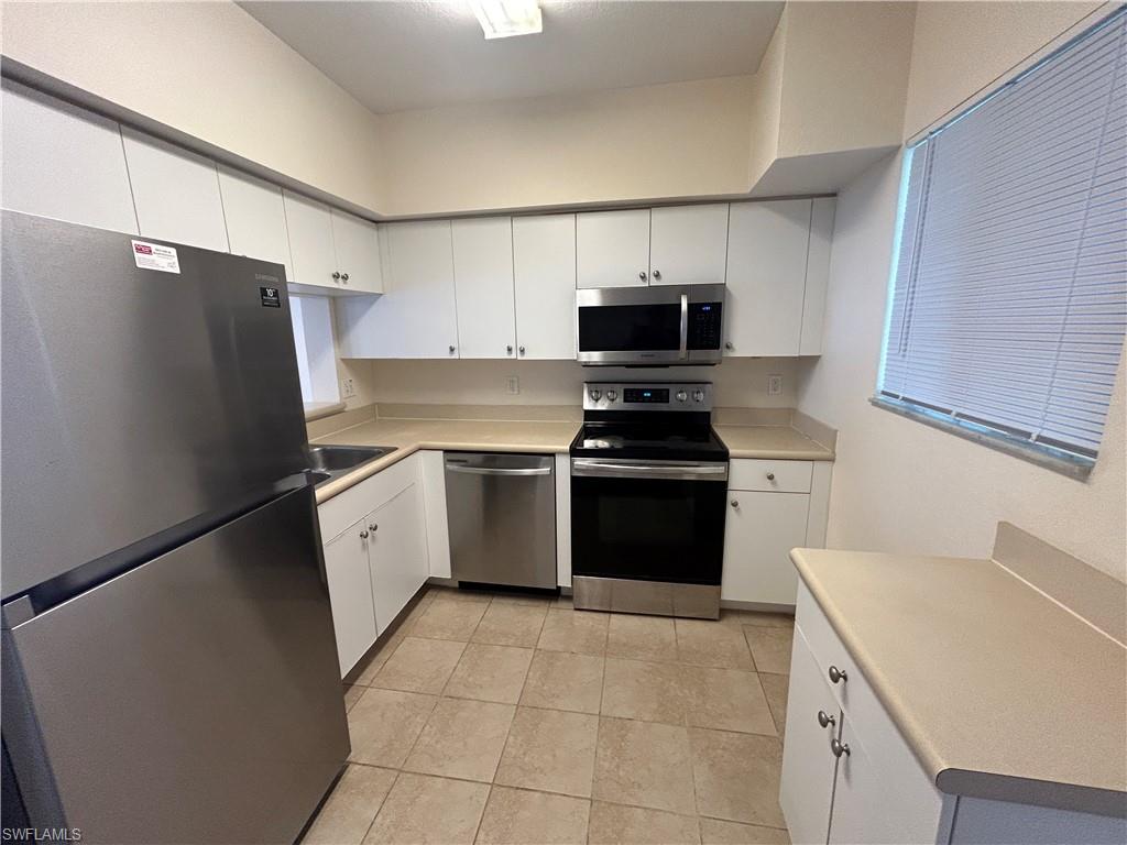 First floor 2/2 with stainless steel appliances and spacious rooms. Large walk in closet in primary bedroom.
Great community off Six mile Cypress. Community pool and child's play area and walking distance to restaurants shopping and much more ! HOA application fee $150 per adult or married couple & HOA requires all applicants to have a 600 or higher credit score for approval HOA takes 20 business days for approval