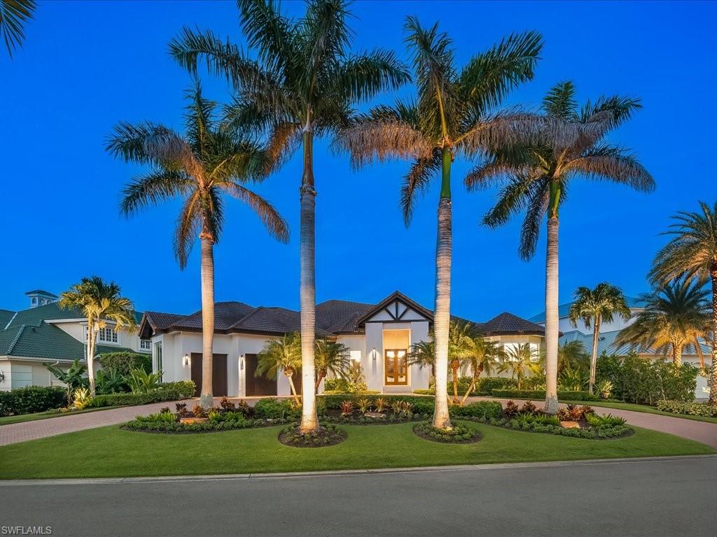 Experience waterfront luxury in Park Shore at its finest. This completely remodeled home by Knauf Koenig offers exquisite design, stunning views, and meticulous attention to detail. With nearly 3,500 sq ft under air, featuring four bedrooms plus a den, this home seamlessly blends elegance and coastal charm. The open concept living area is bathed in natural light, featuring a gourmet kitchen with Wolf and Sub-Zero appliances and custom Ruffino cabinetry. Floor-to-ceiling windows frame panoramic water vistas. The master suite is a sanctuary with spectacular views of the pool and open bay, spa-like en-suite, and large walk-in closet. Entertain guests effortlessly in the expansive outdoor living space, featuring a sparkling pool, a covered patio, and a private boat dock, allowing for easy access to the waterways. Whether you prefer relaxing by the poolside or embarking on a sunset cruise, this property offers endless opportunities for outdoor enjoyment. Located in Park Shore, you'll enjoy the convenience of nearby upscale shopping, fine dining, and pristine white sandy beaches. This waterfront home presents an unparalleled opportunity to indulge in the ultimate coastal lifestyle.