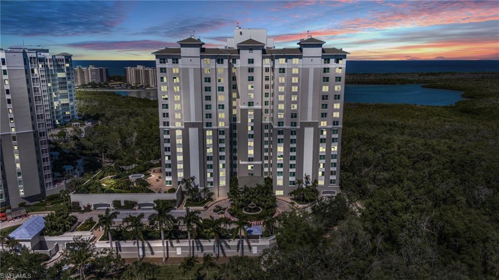 Floridian Club membership is transferable, subject to tenant payment of applicable fees.

High-rise luxury meets coastal elegance in this stunning 14th-floor residence at 265 Indies Way in Naples. Offering breathtaking panoramic views of the Gulf and city skyline, this beautifully appointed condo features an open, light-filled floor plan with floor-to-ceiling windows and a private terrace perfect for enjoying Southwest Florida sunsets.

The spacious interior includes a well-equipped kitchen with premium appliances, generous living and dining areas ideal for entertaining, and comfortable bedrooms designed for relaxation. The primary suite boasts serene views and a spa-like bath, creating a true retreat.

Located in the highly sought-after Dunes community, residents enjoy resort-style amenities including a clubhouse, fitness center, tennis, pool, and on-site dining. Just minutes to world-class beaches, shopping, and dining at Mercato.