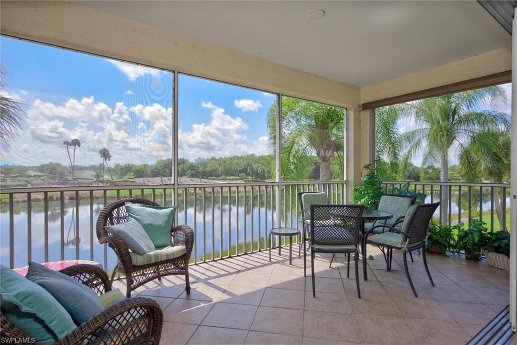 Seasonal Rental Available: December 2026 – April 2027

Escape to paradise in this beautifully furnished coach home, available for the 2026–2027 season (December through April) in the gated community of Verandah. Offering 1,690 square feet of bright, coastal-inspired living space, this home features 2 bedrooms, a den, and 2 full bathrooms.

The spacious great room, kitchen, and dining area flow seamlessly together and showcase one of the most spectacular lake and golf course views in Verandah. Filled with natural light and decorated in a fresh coastal palette, this home is the perfect place to enjoy the Florida lifestyle. It has been meticulously maintained and includes a new air conditioning system for added comfort.

Step outside to the screened lanai, where you can relax with breathtaking sunrises and panoramic views of the lake and championship golf course.

Guests also enjoy access to the exclusive amenities of the Idlewild neighborhood, including a private community pool, spa, fitness center, and clubhouse. Verandah offers an exceptional resort-style lifestyle with two championship golf courses, tennis, pickleball, bocce, a state-of-the-art fitness center, a resort-style pool, dog park, playground, multiple dining venues, kayaking, and a full calendar of social activities.  Don't miss this opportunity to spend the 2026–2027 winter season in one of Southwest Florida's premier communities.