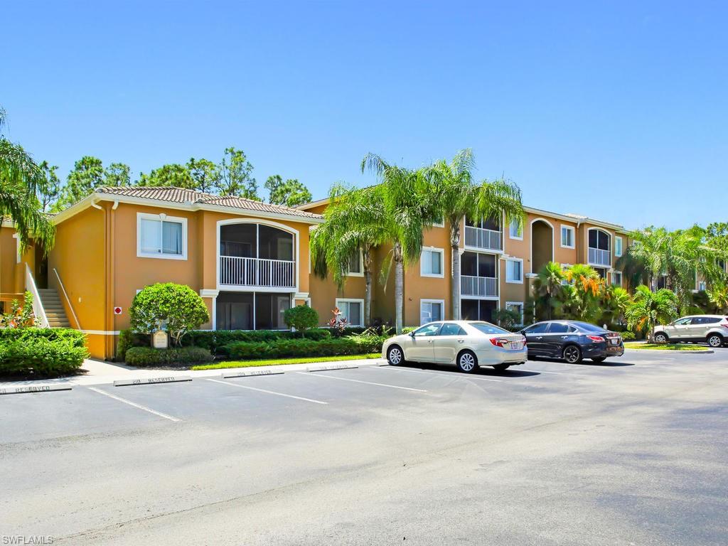 Click on the link above to view the cinematic tour! Come see this completely updated 2 bedroom, 2 bath condo, located in Napoli! Just minutes from shopping and dining, this 1201 sqft unit has something everyone can admire. Some key features include the newer A/C unit, new fixtures, newer washer/dryer, brand new luxury waterproof vinyl flooring, fresh paint and ample natural lighting throughout. The spacious living area is overlooked by a beautiful kitchen, with brand new granite counters, brand new stainless steel appliances, plenty of storage space and a breakfast bar. The master bedroom boasts direct lanai access, along with private entry to a main bathroom complete with granite counters and shower. The Southern exposed lanai gives you peaceful preserve views with a relaxing atmosphere. Napoli also has a great list of amenities to enjoy, including a fitness center, clubhouse, community pool and tennis court. Call to schedule your showing today before this is just another condo, SOLD!