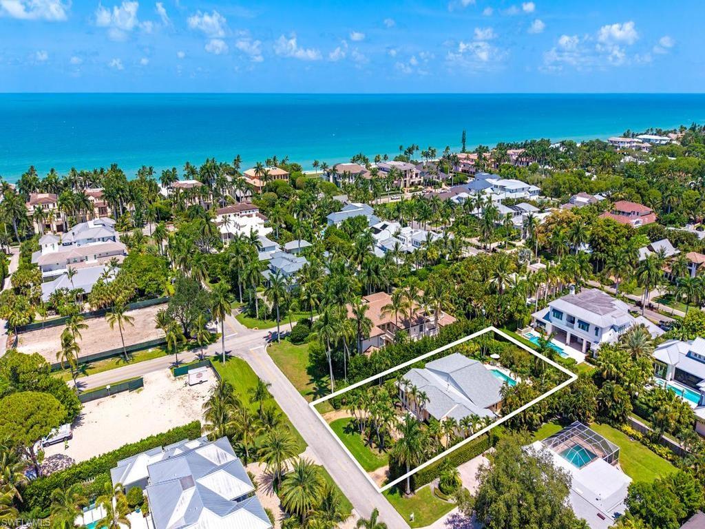 An exceptional opportunity in the heart of Old Naples, just two blocks from the Gulf's white-sand beaches and four blocks from the shopping, dining, and charm of Fifth Avenue South.
Set on a well-proportioned homesite with convenient rear alley access, this property is being offered at land value, presenting a rare opportunity to renovate, reimagine, or build a custom estate. While an existing residence occupies the site, the true value lies in the location, flexibility, and future potential of the property.
The generous building envelope provides exceptional flexibility for future construction, with more favorable setbacks than the nearby corner lot sale, allowing for a larger potential footprint. Located within the desirable X500 flood zone, flood insurance is not currently required, and the home has never experienced flooding.
Whether creating a new estate residence or exploring the possibilities of the existing structure, this is a rare opportunity to secure a premier homesite just moments from the beach and Fifth Avenue South. Additional improvements include a roof replacement in 2024 and an air-conditioning system installed in 2019. A survey is available upon request.
