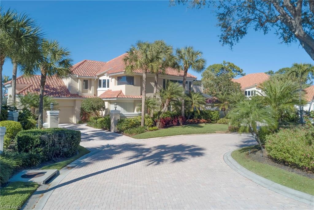 Beautiful fully-renovated coastal contemporary luxury residence is one-of-a-kind
and resides on the best lot of the highly-desired Riviera neighborhood in Bonita
Bay. Perfectly positioned at the end of a cul-de-sac on an oversized lot, this
home spans over 2,900 square feet of living space and offers 3 bedrooms and
5 baths. As you enter this remarkable residence you will be captivated by the soaring
ceilings and left breathless by the expansive lake and golf course views from the
rear of the home. This home is thoughtfully designed, featuring an open-concept layout allowing an
abundance of natural light and remarkable nature scenes while flawlessly
integrating the great room, kitchen, and living area. The spacious master bedroom wing is on the ground floor and exudes privacy while allowing the main residents of the home to utilize the entire main floor
without sacrificing living space with guest bedrooms. The luxurious master wing includes a palatial spa-style bathroom complete with soaking tub and expansive shower. As you exit the private master suite, you’ll walk through the stunning great room, highlighting 24-foot ceilings and amazing sights out the back windows. This room is perfect for relaxing and taking in the tranquil nature landscapes during sun-soaked days. It’s also ideal for spending time with family and friends while hosting cocktail hour and dinner parties. The great room flows seamlessly into the gourmet kitchen featuring sleek quartz countertops, custom built cabinetry and new appliances. It boasts several glass sliders leading to the expansive screened lanai and pool area, integrating the
indoor-outdoor style of living Southwest Florida is known for. This stunning residence offers a secondary master suite upstairs featuring an expansive bathroom with custom cabinetry, amazing quartzite counter tops, and
a private balcony. There’s also a third ensuite bedroom on the second floor which is private, has stunning lake views, and perfect for accommodating additional guests. As an owner in Bonita Bay, you’ll enjoy over 12 miles of nature-inspired walking and biking trails, and several parks including Riverwalk park which offers a boat
and kayak launch as well as tennis, bocce, and newly constructed pickleball
courts. Bonita Bay offers the opportunity to join the country club which includes five championship golf courses, world class tennis facilities, and a cutting-edge fitness facility with an extravagant spa and salon. This spectacular community is the perfect place to call home seasonally or permanently as it offers a full-service
marina with direct gulf access and the popular Backwater Jack’s Restaurant. Bonita Bay comes complete with its very own newly-built private beach club, which includes complimentary shuttle service, lounge chairs, umbrellas, and shaded pavilions. Don't miss out on this luxury residence, fantastic location, and spectacular community that embody the best of the Florida lifestyle.