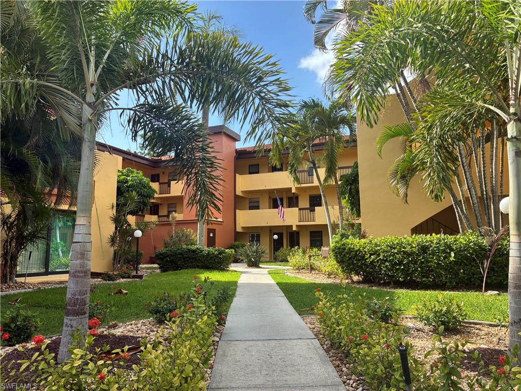Take an elevator to this 2nd floor spacious, well-maintained condo in the very sought-after Whiskey Creek community CLOSE TO entertainment, fine to casual dining, parks and recreation, Barbara B Mann Performing Arts Hall, FSW College, a comedy club, kayak and boat ramps, hospitals, approximately only 11 miles to Sanibel and Fort Myers Beaches and so much more! 

One of the BEST LOCATIONS in town!

This unit offers an open living layout, bright interior, inside laundry, NEW WATER HEATER, updated shower, generously sized bedrooms, updated bathroom, laminate flooring, a larger screened lanai with an extra storage area and COVERED parking.

Relax and enjoy the wonderful amenities in this very active and social community, including the luscious landscaped grounds, the resort-style pool, PICKLEBALL/tennis, bocce, shuffleboard, huge community room with gym, sauna, billiards/table tennis, and hobby room.  You may also pay to play GOLF - open to Public at the Whiskey Creek Country Club that offers other social/dining memberships.

This is NOT a 55 deed restricted community.