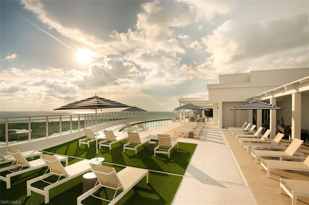 Tower 200 Penthouse - a must see! This four bedroom, 3280 square foot contemporary luxury residence is a must-have. The private elevator foyer takes you right into this open-floor-plan unit, with natural light in abundance through the great room’s floor-to-ceiling windows. Stunning Gulf views and breathtaking sunsets await you every single day. The kitchen is a chef’s dream equipped with chef-grade appliances, including gas cooktop, Wolf and Subzero appliances, custom cabinetry, & butlers pantry. Oversized glass lanai is your own perfect retreat. Master bath includes a soaking tub, two expansive vanities, and a large walk-in closet. Three spacious En-suite bedrooms make hosting friends and family a dream.  Kalea Bay spectacular amenities include a full service club, two restaurants, three pools and active tennis/pickleball program and guest suites.