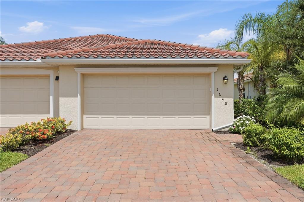 Welcome to this beautifully maintained villa on a QUIET STREET in highly sought-after Orange Blossom Ranch! Featuring a RARE OVERSIZED BACKYARD and WESTERN REAR EXPOSURE, you'll enjoy incredible Florida sunsets from the comfort of your screened lanai.

Inside, you'll love the BRIGHT, LIGHT-FILLED INTERIOR, open-concept layout, soaring ceilings, granite countertops, white cabinetry, stainless steel appliances, and split-bedroom floor plan designed for comfortable everyday living.

Orange Blossom Ranch offers an unbeatable RESORT-STYLE LIFESTYLE with two resort pools, spa, fitness center, clubhouse, pickleball, tennis, basketball, sand volleyball, fishing piers, playgrounds, splash pad, walking paths, and a full calendar of community events. All with LOW HOA FEES and a prime Naples location close to shopping, dining, and top-rated schools.

Villas with a backyard this large rarely become available, don't miss this exceptional opportunity!
