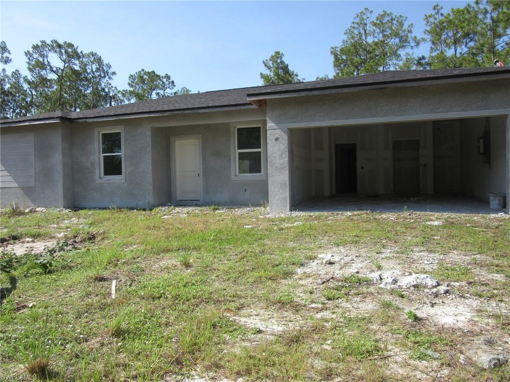 Outstanding opportunity to own this unfinished new construction home in a desirable Lehigh Acres location! This mostly completed spec home offers the chance for an investor, contractor, or owner-occupant to finish the property to their own tastes and specifications. Situated on a spacious lot, this home has tremendous potential and is ready for the next owner to bring it across the finish line. Whether you're looking for your next investment project or the opportunity to customize your dream home, this property is a must-see. Conveniently located near schools, shopping, dining, and major roadways. Property is being sold AS-IS. Don't miss this unique opportunity