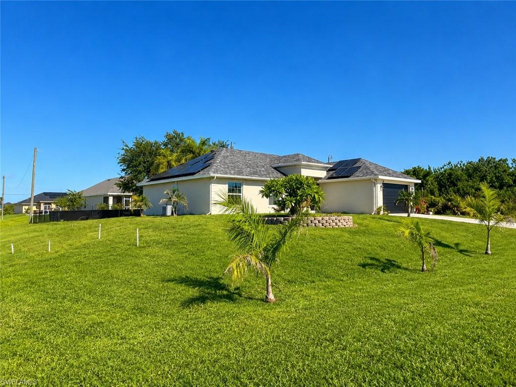 Spacious 4 Bedroom Home with Solar Panels (FREE ELECTRICITY), Huge Fenced Yard & 3-Car Garage

Enjoy lower electric bills in this beautifully maintained 4-bedroom, 2-bathroom home featuring over 1,700 square feet of living space and solar panels to help keep your monthly utility costs low.

Inside, you'll love the open split-bedroom floor plan with durable luxury vinyl plank flooring throughout—no carpet! Neutral colors, abundant natural light, and spacious living areas create a warm and inviting place to call home.

The oversized primary suite offers plenty of room for a king-size bedroom set and features a large walk-in closet with custom shelving. The en-suite bathroom includes dual sinks, an oversized vanity, a large soaking tub with shower, and an oversized linen closet for extra storage.

The additional bedrooms are generously sized, making them perfect for family, guests, or a home office.

Step outside to a screened lanai overlooking a huge, fully fenced corner lot, providing plenty of space to relax, entertain, or let pets play. The backyard also includes a storage shed for lawn equipment, tools, or extra storage.

Conveniently located near shopping, restaurants, schools, parks, and everyday conveniences, this home offers the perfect combination of space, comfort, and energy efficiency.

* $2,195 a month
* First ($2,195) & Security ($2,195)
* $65 per Application per Adult. All Adults MUST Apply!
* Electric Fee $150 per month
* 2.5 times monthly rent in Income ($5,487)
* 1 month of Pay Stubs

With our homes residents are given the option to enroll into a unique benefit called a Resident Benefits Package (RBP) This includes credit building to help boost the resident's credit score with timely rent payments, up to $1M Identity Theft Protection, HVAC air filter delivery, move-in concierge service making utility connection and home service setup a breeze during your move-in, our best-in-class resident rewards program, on-demand pest control, and much more! All for only $39.95. More details provided upon application.