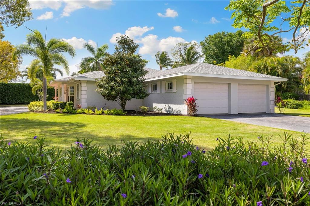Welcome to your beautiful oasis in the heart of Coquina Sands, one of Naples' most coveted communities.  This newly remodeled coastal-cottage styled home boasts unparalleled charm and sophistication, offering an exquisite blend of modern luxury and timeless elegance. Spanning just over 2600 square feet, this meticulously designed residence features four bedrooms and four bathrooms, providing ample space for both relaxation and entertainment. From the moment you step inside, you'll be greeted by an inviting atmosphere, highlighted by pristine finishes and large open floor plan. The oversized lot offers a sense of privacy and tranquility, enveloped by lush landscaping that creates a serene oasis retreat. Enjoy seamless indoor-outdoor living with plenty of outdoor space for lounging, including a large pool where you can bask in the Florida sunshine! This home is being sold furnished turnkey, ensuring a hassle-free transition for those eager to embrace the Naples lifestyle. Whether you're seeking a primary residence, vacation home, or investment property, this residence offers the perfect blend of comfort and convenience. Rest easy knowing that this home is equipped with hurricane impact windows and a new roof, providing added security and peace of mind. Plus, being situated in a non-flood zone adds another layer of assurance, making it an ideal choice for discerning buyers. Situated within walking distance to the beach and the new Four Seasons Hotel, and with great rental history, this property presents an excellent opportunity for those seeking a lucrative investment. Located in the highly desirable community of Coquina Sands, you'll relish in the convenience of being just moments away from downtown Naples, renowned for its upscale shopping, dining, and cultural attractions