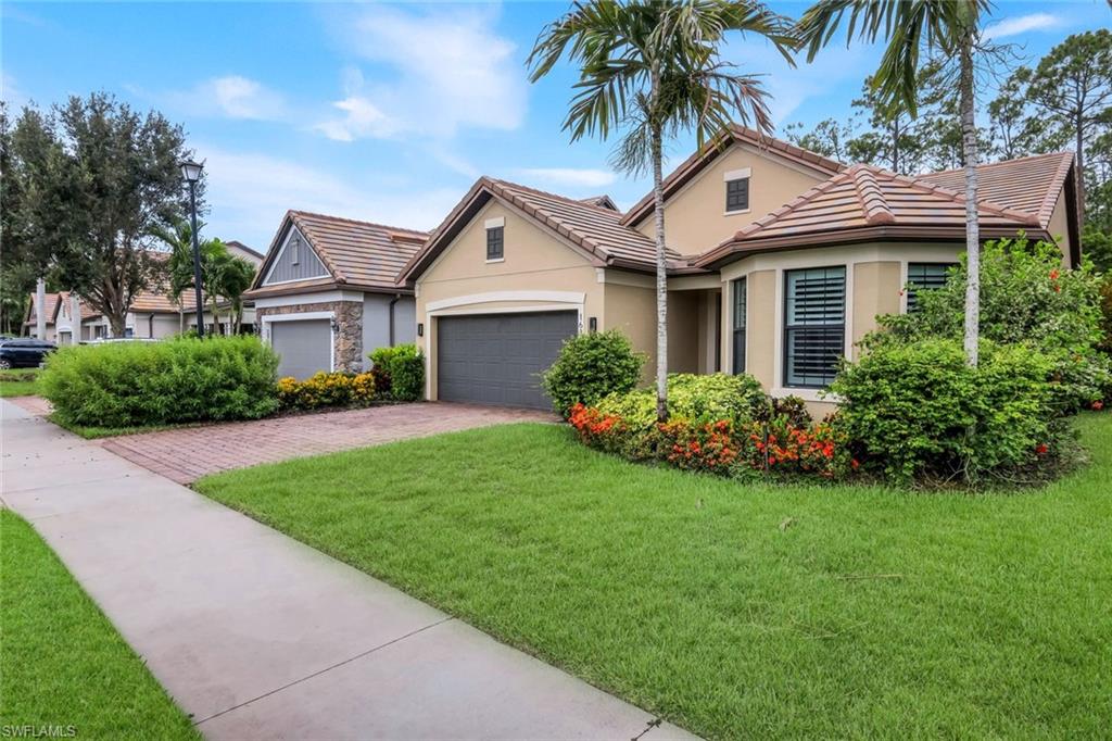 One or more photo(s) has been virtually staged, AI generated or rendered.  One or more photos have been virtually staged, AI-generated, or rendered. North Naples Opportunity in Camden Lakes. Fantastic opportunity in the highly desirable North Naples community of Camden Lakes, located within one of Naples’ most popular school districts and the brand-new Aubrey Rogers High School. This affordable Pulte-built home offers 3 bedrooms plus a den, with ceramic tile throughout the main living areas and a bright, upgraded kitchen designed for everyday comfort and entertaining.
• Upgraded white kitchen cabinetry with granite countertops
• Stainless steel appliances and natural gas range
• Large walk-in pantry and laundry room
• Flat island breakfast bar
• Impact glass windows and doors
• Upscale flat tile roof
• Huge expanded screened-in lanai
Community Amenities
Camden Lakes offers a welcoming, amenity-rich lifestyle with resort-style features for residents of all ages.
• Resort-style swimming pool
• Fitness center and clubhouse
• Bocce court and basketball court
• Children’s play area
Ideal Location. Conveniently located off Livingston Road in North Naples, close to shopping, dining, and I-75.