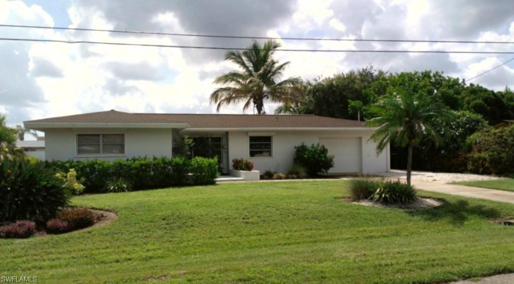 THIS IS THE LOCATION AND ACCESS YOU’VE BEEN WAITING FOR!  Avid boaters will love this sailboat access home in a terrific SW Cape Coral neighborhood, just one canal (only 6 houses) from the river with a partial view of the river.  Hop in your boat and in a couple minutes you are in the Caloosahatchee.  Owner has made over $50,000 in updates to his home and has meticulously maintained the property.  Updated kitchen with stainless steel appliances, updated baths, electric storm shutters on the large lanai and manual shutters on windows, AC and duct work replaced in 2011, updated electrical panel and much more (see attached document for full list of upgrades).  Each bedroom features a walk-in closet and the over sized 1-car garage (360 sq. ft.) provides plenty of room for a motorcycle, workshop, etc…   Close to restaurants and entertainment at Tarpon Pointe and Cape Harbor.  If you’re a boater looking for a move-in ready home that has quick and convenient access, YOU CAN’T BEAT THIS LOCATION!!