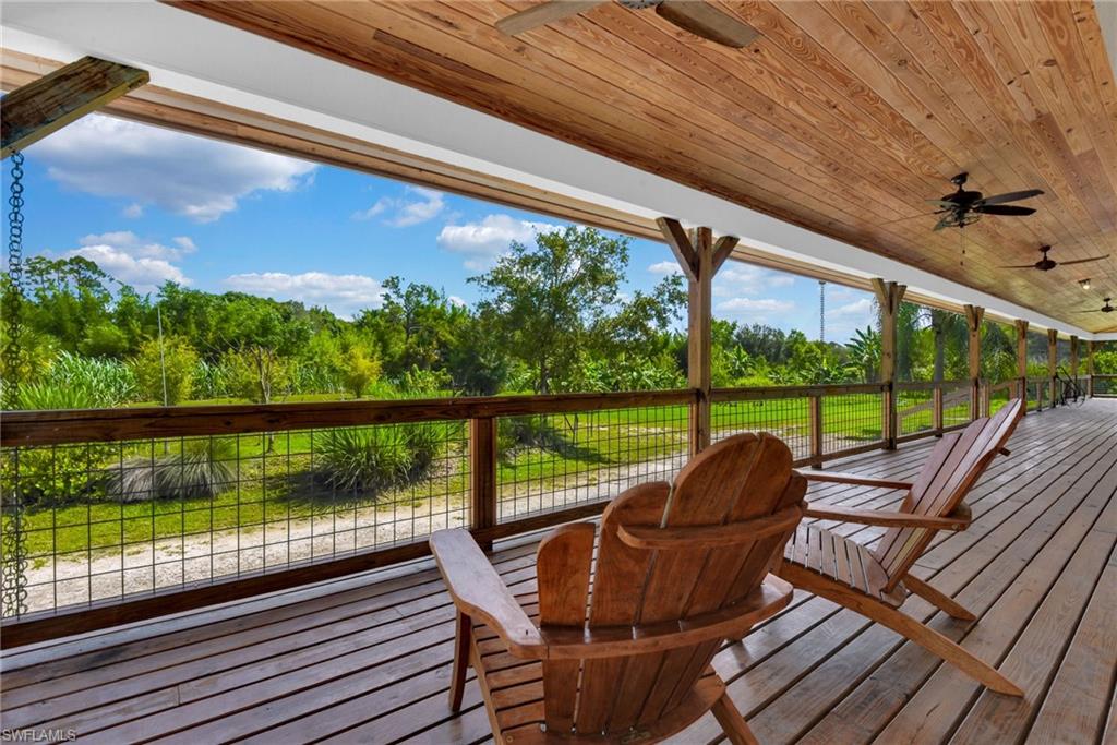 Welcome to Bleu Hermitage, a private luxury retreat where nature, tranquility, and refined comfort come together on 25 acres of breathtaking Southwest Florida landscape.

Tucked away beside the renowned Audubon Corkscrew Swamp Sanctuary, this one-of-a-kind estate offers a rare opportunity to experience the beauty of Old Florida in an elevated and unforgettable way. Surrounded by lush landscaping, mature trees, and tropical fruit trees, Bleu Hermitage invites you to slow down, reconnect, and immerse yourself in the peaceful rhythm of nature.

From the moment you arrive, the home’s thoughtful design and luxurious touches create a warm and inviting atmosphere. Expansive living spaces, beautiful finishes, and seamless indoor-outdoor living allow you to fully embrace the serene surroundings. Step outside onto the incredible wraparound balcony, where you can enjoy your morning coffee, gather for meals overlooking the landscape, or unwind in the evening as the sounds of nature surround you.

The thoughtfully designed four-bedroom, two-bath home provides the perfect balance of comfort and privacy. The primary suite offers a queen bed and a private ensuite bathroom with a walk-in shower, creating a peaceful retreat after a day of exploring. Two additional guest bedrooms each feature queen beds, while the fourth bedroom offers a versatile trundle bed and dedicated desk space—perfect for additional guests, children, or quiet work time. A second full bathroom with a tub/shower combo provides convenience for everyone.

Adventure awaits just beyond your doorstep. Guests have the unique opportunity to explore the expansive 25-acre property by 4x4, discovering hidden corners of the landscape, enjoying the natural beauty, and experiencing a side of Southwest Florida that feels truly untouched.

Whether you’re enjoying a leisurely afternoon on the balcony, exploring the property’s lush surroundings, picking fresh fruit from the trees, or simply taking in the peaceful atmosphere, Bleu Hermitage offers a rare escape from the ordinary.

Perfect for nature lovers, families, and those seeking a luxurious retreat with a sense of privacy and adventure, Bleu Hermitage is more than a stay—it’s an experience.