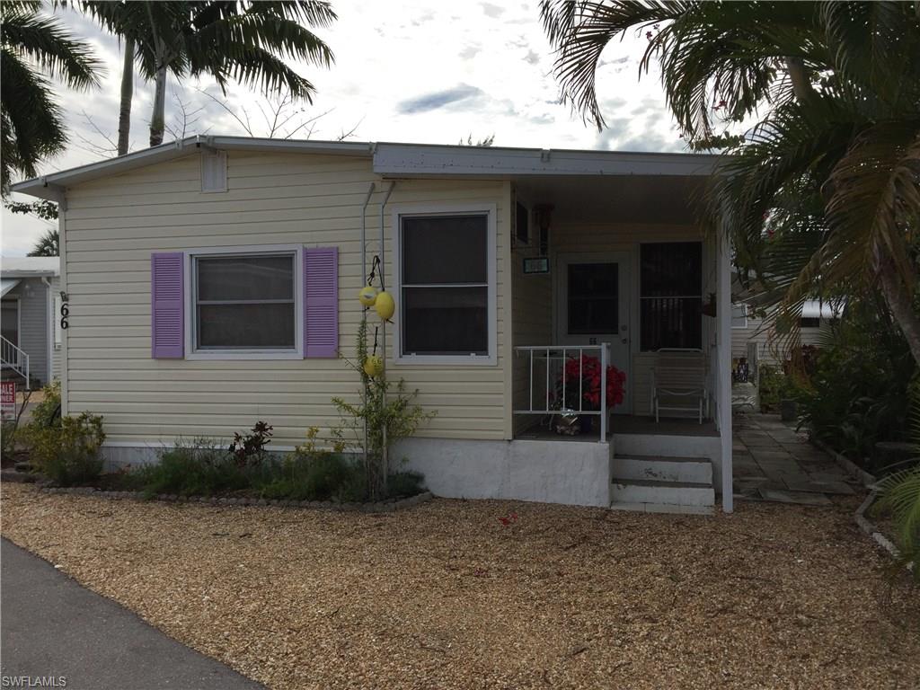 Welcome to Gulf View Colony, just steps from the Gulf of Mexico's, white sandy beach.  This home is situated on a corner lot and has 942 sq. ft. Can easily be made into a two bedroom with one wall. The park offers a heated swimming pool, shuffleboard courts, community room, tool workshop & deeded beach access. A low HOA fee of $1300 annually, includes your water. This is truly the most affordably living at Fort Myers Beach.