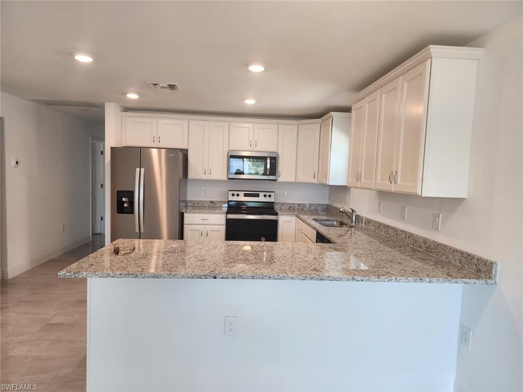 Welcome to this beautiful 2023-built rental home offering the perfect blend of modern style and everyday comfort! This move-in ready residence features 3 spacious bedrooms, 2 full bathrooms, and a 1-car garage with a bright, open-concept floor plan ideal for relaxing or entertaining.

The modern kitchen boasts ample cabinet space, a walk-in pantry, and overlooks the spacious living and dining areas. Enjoy elegant tile flooring throughout, impact-resistant windows and doors, generous-sized bedrooms, and a private primary suite with a walk-in closet and en-suite bathroom.

Step outside to the covered lanai and backyard, perfect for enjoying Florida's beautiful weather. Conveniently located near shopping, restaurants, schools, parks, and major highways, with easy access to Downtown Fort Myers, I-75, and Southwest Florida International Airport.

Property Features:

3 Bedrooms | 2 Bathrooms
Built in 2023
1-Car Garage
Open-Concept Floor Plan
Tile Flooring Throughout
Impact Windows & Doors
Walk-In Pantry
Walk-In Closet
Covered Lanai
City Water & Sewer
Washer & Dryer Hookups
Move-In Ready