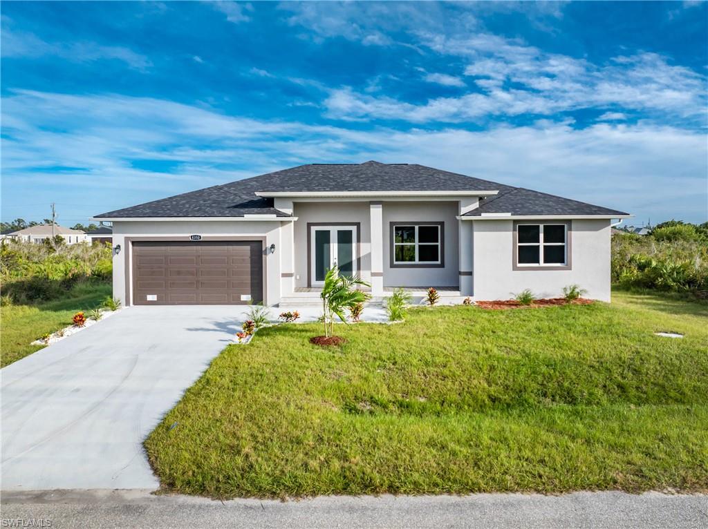 This beautiful 4-bedroom, 3-bathroom, 2,100 sq ft single-family home in Port Charlotte, FL features a modern kitchen with granite countertops and stainless steel appliances, and a master suite with walk-in closet and en-suite bathroom. Additional bedrooms provide space for family, guests, or a home office. Tile flooring runs throughout the home. Also boasts a lovely 2-car attached garage.  Located in South Gulf Cove, close to shopping, schools, and waterways, perfect for families or retirees seeking Florida comfort and lifestyle. Room for a pool.
