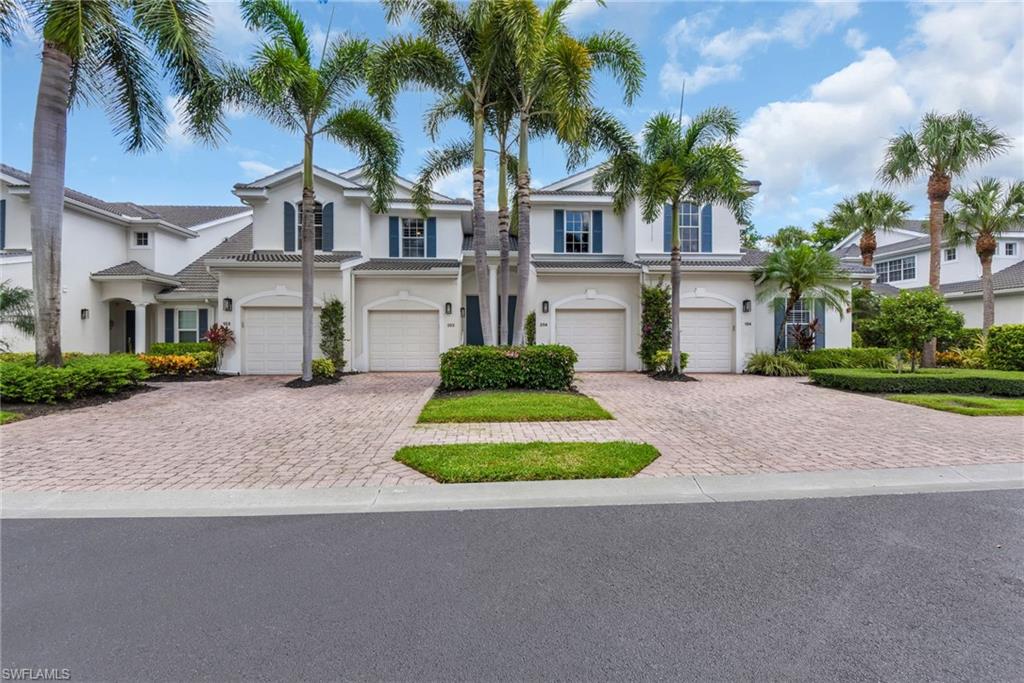 Welcome to your relaxing Southwest Florida retreat in the beautiful community of Aviano.

This inviting three-bedroom, two-bath carriage home offers a comfortable and peaceful setting surrounded by lush tropical landscaping, creating the perfect place to unwind and enjoy the Naples lifestyle. With a spacious screened-in lanai overlooking the serene grounds, guests can start their mornings with coffee outdoors, enjoy an afternoon breeze, or relax after a day of exploring Southwest Florida.

Inside, the home offers a comfortable layout designed for easy vacation living. The spacious primary suite features a king bed, private ensuite bathroom, soaking tub, and separate shower—providing a peaceful retreat at the end of the day. The second bedroom includes a queen bed, while the third bedroom offers two twin beds, making the home ideal for families, friends, or extended stays. A second full bathroom with a shower/tub combo provides added convenience for guests.

Enjoy the comfort of a well-appointed kitchen and inviting living spaces, perfect for relaxing together after a day in the sun. Whether you’re spending your days exploring Naples’ beaches, dining at local favorites, or simply enjoying the tranquility of your private lanai, this Aviano condo offers a wonderful home base for your Florida getaway.