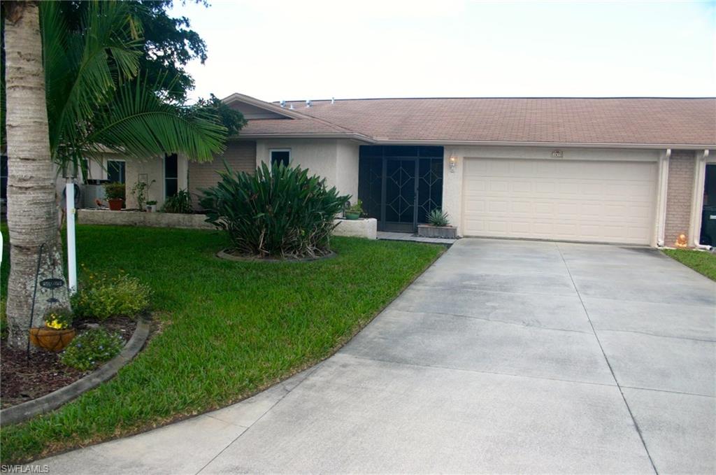 Whiskey Creek villa that shows like a model home.  Kitchen remodeled with new cabinets, counter tops, top of the line appliances with double oven and dual dishwashers and features a corteck waterproof floor which has cork in the middle to provide a cushion under your feet. Upscale laminate flooring installed in the rest of the home (2017).   Also 2017, master bath updated with dual sinks, new cabinets and a shower head system which includes rainfall, waterfall, 8 body sprayers and a hand held.  Guest bath has all but waterfall.  In 2011, A/C, water heater, impact windows and 60" Elite surround sound Television system (included) were  installed.  Other updates include crown molding,  baseboards, door moldings, 6 panel doors throughout (including sliders to closets), premium  shutters, metal fire garage door and freshly painted.  Enjoy meeting your neighbors at the heated community pool or during social gatherings.  Community also features a country club which is optional to join or pay as you play.  Social membership available for cards and and other social events.  Community is located close to beaches, shopping, restaurants and the airport.  You will love Whiskey Creek