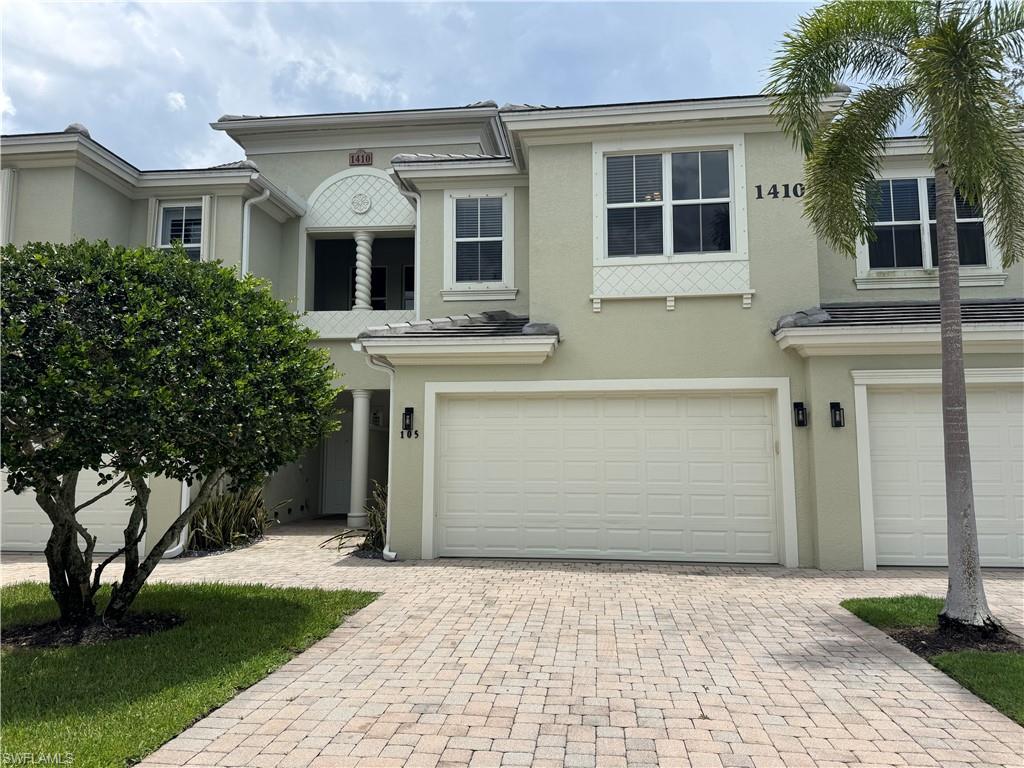 Central Naples living in desirable gated community of Mariposa! This spacious 3 bedroom + den, 3 bath townhome with a 2 car garage is the largest floor plan in the community and offers stunning southern exposure with tranquil lake views. 
Offering 2,337 sq.ft. of well-designed living space, this home features all bedrooms located upstairs for privacy, including a generous primary suite with dual walk in closets and an en-suite bath complete with dual vanities, a soaking tub, and separate shower. The second floor also includes a versatile den and convenient laundry room. First floor, enjoy a large great room, dining room, kitchen and screened patio. 
Freshly painted throughout with professionally cleaned carpeting. Enjoy a amenities including a clubhouse, fitness center and resort style pool-all within a gated community. 
Ideally located 5 miles from the beachs, with quick access to I-75 and only 25 miles to Southwest Florida International Airport.
Background check required for all rentals. Credit check required. Minimum 680 credit score required for all applicants.
Applicants can click on RentSpree link and fill out an application.  https://apply.link/zSFrmHM