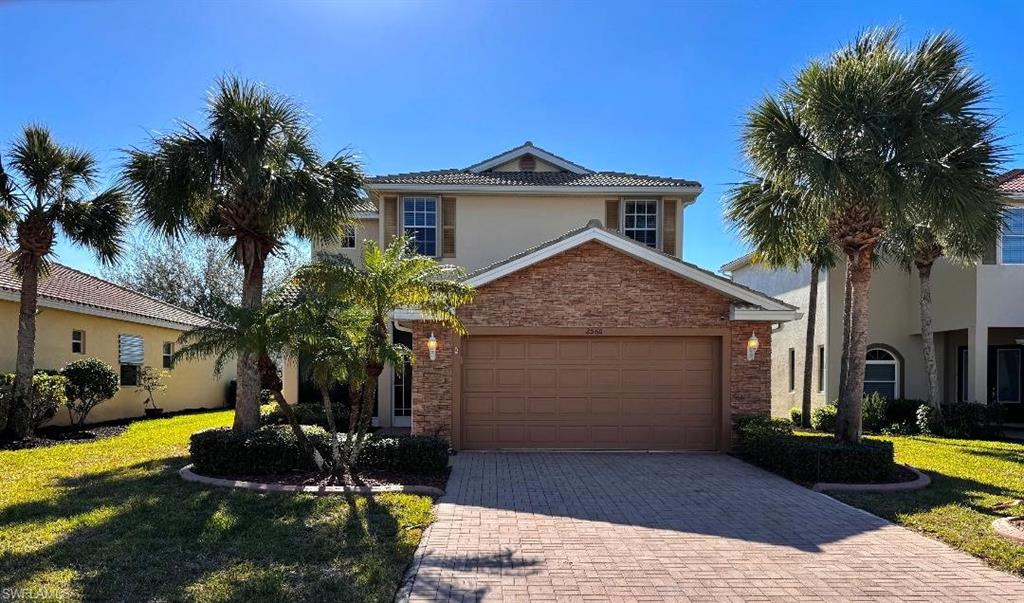 Escape to paradise in this stunning 4-bedroom, 2.5-bathroom single-family two story home located in the desirable Coral Lakes community of Cape Coral. Boasting 2,603 square feet of living space. Built in 2007, this property is situated on a .18-acre lot with coveted waterfront scenery. The spacious floor plan seamlessly connects the living, dining, family room and kitchen areas, creating an open and airy feel. The kitchen is equipped with stainless steel appliances and granite countertops. All bedrooms are located on the second story, the master suite provides a peaceful retreat with a view to the lake while the three additional bedrooms offer plenty of space for family or guests. Relax and unwind in the screened-in lanai overlooking the private heated swimming pool and tranquil lake. This HOA comminity offers many amenities including two pools with a spa, a beautiful and specius clubhouse with kitchen, access to tennis courts, play area for kids and a fitness center and so much more! Enjoy the Florida lifestyle with easy access to boating, fishing, and all that Cape Coral has to offer. This is a must-see property!!!!Schedule your showing today and start living the Florida dream!"