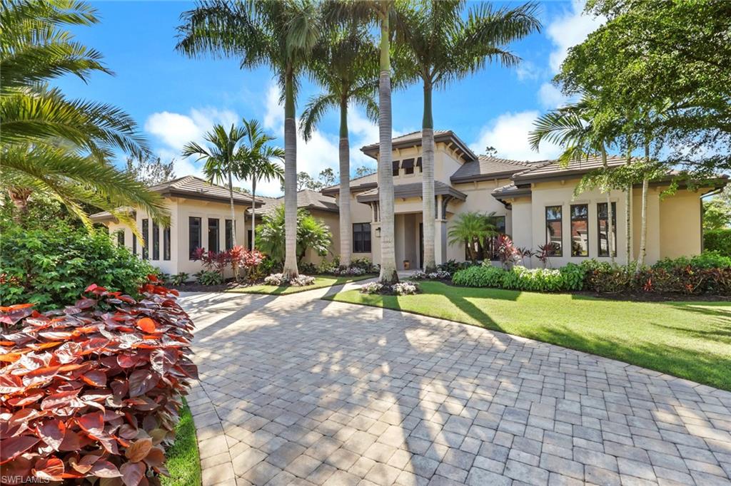 Welcome to a Signature  luxury design, The "Atherton".   From the moment you step inside, you'll notice the exceptional craftsmanship and meticulous attention to detail throughout. This newly updated and  beautifully decorated and fully furnished residence is light and bright and designed for both comfort and style. The open concept floor plan features high vaulted ceilings and stunning private views. The home offers a split plan to 3 private guest ensuites and a 4th master bedroom with a striking island bathtub and large walk-in steam shower. Located in this almost 5000sqft estate is every amenity: a bar area, an open chef's kitchen with two large counter islands, a private dining area that seats up to 10, a home office, and an exercise room. This is a home that needs nothing! Leading from the living room with pocket sliders is a fantastic outdoor living space and a sun-drenched recrafted new pool and spa. This space has been well thought out and beautifully furnished to host all your family times and make gathering with friends effortless and entertaining! The outdoor fireplace and romantic pool fire feature allows for those cool Seasonal evenings when you just need to relax. This entire outdoor entertainment space includes auto screens and shutters. No options were spared in this former model including a whole home generator. The lush grounds of Quail West have made it the hidden gem of Southwest Florida for many years. 36-holes of golf designed by Arthur Hills. Amazing fitness Center, Salon, and exceptional private dining options make this home and private club a delicious opportunity. Golf Membership Available.