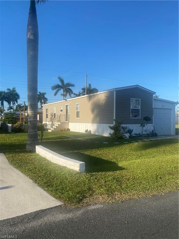 NO HOA OR LOT RENT, YOU OWN THE LAND, SELLING FURNISHED/TURNKEY Welcome to your new home! This 2021 mobile home is practically brand new, built to the most recent codes, and designed to withstand winds up to 150mph. The house comes fully furnished, making your move-in process a breeze. But that's not all - you will also own the land, which means no HOA or lot rent. We put this mobile home on our owned lot in March 2021, and since then, we have added an 11x35 AC/insulated garage, shed, lanai, and fence in 2022-2023. You will be able to enjoy all this space and privacy at no extra cost. Location is everything, and you won't be disappointed. This property is only 6.3 miles away from Fort Myers Beach, 10 miles from Sanibel, and 2.8 miles from Bunche Beach. Imagine living in your own home, only a short drive away from these beautiful beaches. Investors, don't miss out! This would be a great vacation rental property. With the location and the property's features, you can expect significant returns on your investment. We are motivated sellers and are looking to sell fast.