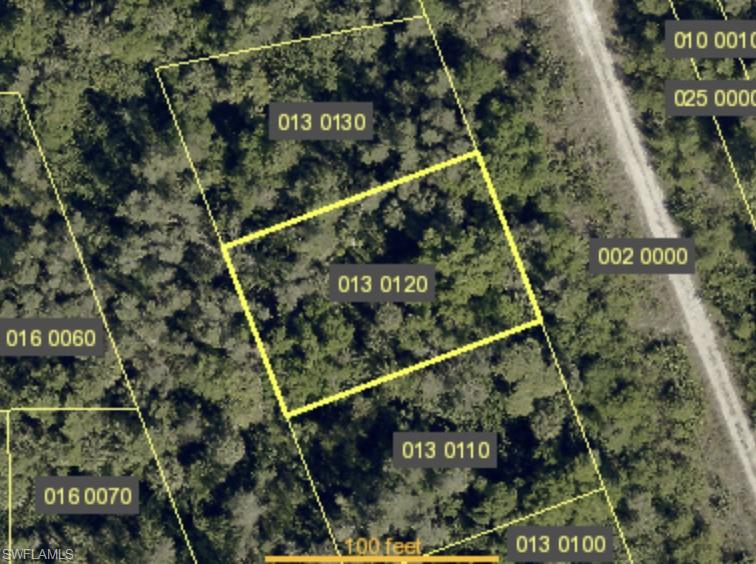 This is an amazing piece of raw land, no paved access road yet. Great potential. It is surrounded by gated communities, close to everything, Hertz arena, shoppes and restaurants. Sold as-is.