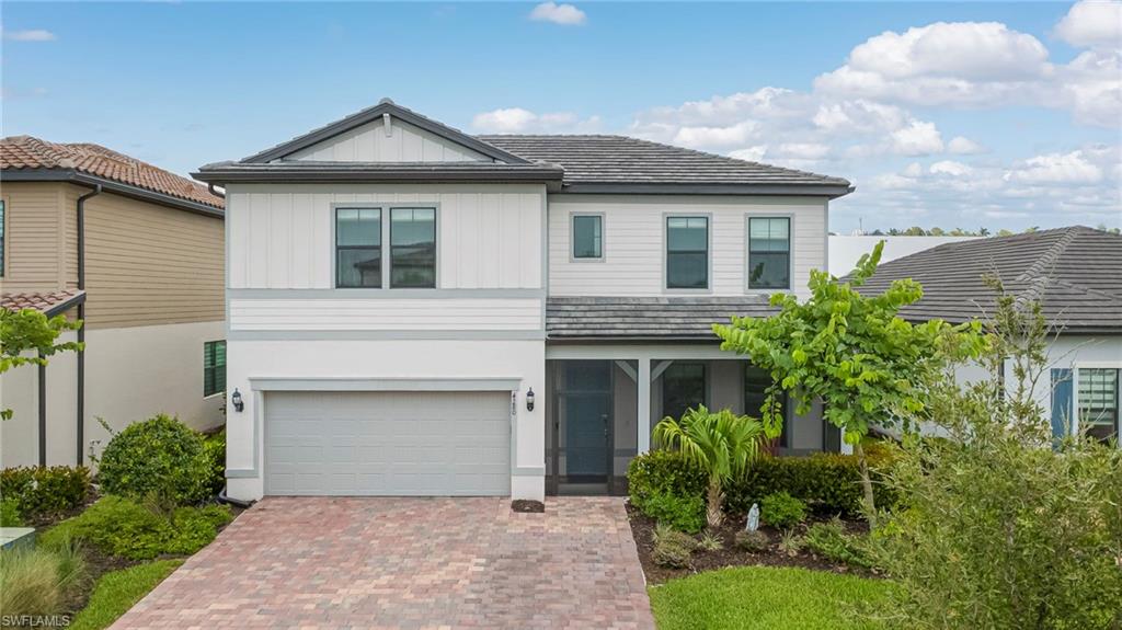 Welcome to 4280 Arlington Dr in AVALON PARK, one of Ave Maria's most desirable neighborhoods. This beautifully appointed WHITESTONE floor plan offers 2,842 SQFT under air, featuring 4 BR+DEN+LOFT, 3.5 baths, and a 2-CAR GARAGE, with a layout that provides both flexibility and comfort.

The FIRST FLOOR includes the PRIMARY SUITE AND DEN, creating convenient single-level living for the main living areas. The primary bath features a spacious WALK-IN SHOWER with a FRAMELESS HEAVY-DUTY GLASS ENCLOSURE. The kitchen is a standout, showcasing UPGRADED WHITE CABINETRY, CONTRASTING ISLAND CABINETRY, QUARTZ COUNTERTOPS, BUILT-IN APPLIANCES, a SINGLE-BOWL SINK, a WALK-IN PANTRY, and a CUSTOM WOOD-WRAPPED VENT HOOD that adds warmth and character to the space.

The open living area is enhanced by POCKET SLIDING GLASS DOORS that open to a GENEROUS 260 SQFT SCREENED LANAI, plus an ADDITIONAL 390 SQFT SCREENED CAGE, creating an exceptional indoor-outdoor living experience. Enjoy peaceful lake views and even a VIEW OF THE ICONIC AVE MARIA CHURCH from your outdoor living area.

Upstairs, you'll find a LARGE LOFT along with an ADDED FULL BATHROOM, creating a PRIVATE SUITE with its own bath and walk-in closet, ideal for guests or multi-generational living. Additional features include LUXURY VINYL PLANK FLOORING IN THE LIVING AREAS AND DEN, beautiful LIGHT FINISHES THROUGHOUT, DECORATIVE LISTELLO ACCENTS in the bathrooms, a SEPARATE LAUNDRY ROOM, 7 CELING FANS, a SCREENED FRONT PORCH, and OVERHEAD GARAGE STORAGE.

Located CLOSE TO AVE MARIA CATHOLIC ACADEMY (DONAHUE ACADEMY), AVE MARIA UNIVERSITY, AND THE AVE MARIA TOWN CENTER, this home offers convenient access to shopping, dining, parks, and community events. Residents of Avalon Park also enjoy access to a beautiful NEIGHBORHOOD PLAYGROUND.

Ave Maria is nationally recognized as a BLUE ZONE® and RANKED AMONG THE TOP MASTER-PLANNED COMMUNITIES in the United States. Residents enjoy shopping, dining, parks, the WATER PARK, sports courts, walking and biking trails, and numerous events throughout the year.

Ave Maria: where community meets paradise.